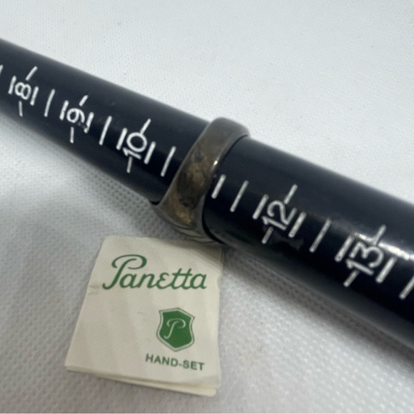 Panetta Vintage Navajo Turquoise Mixed Metal Ring, Sz 11 Native American Silver - Picture 8 of 9